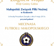 9_odznaka_MECENAS_FUTBOLU_MAŁOPOLSKIEGO